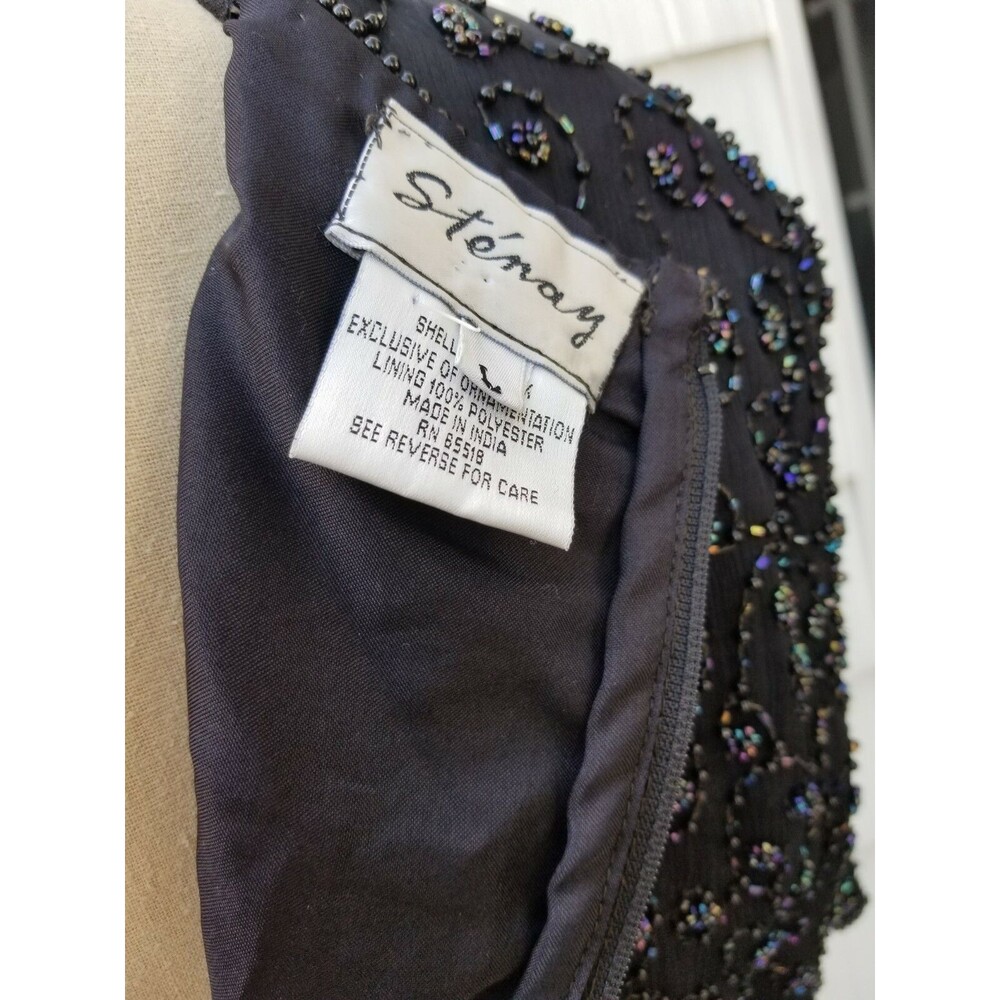 Stenay Beaded Top, Short Sleeve ~ Great for any Occasion ~ Size Large - Picture 5 of 5